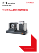 Technical Specifications P-5 premium