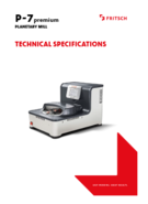 Technical Specifications P-7 premium